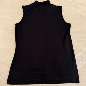G BY GIULIANA BLACK LABEL MOCK NECK TOP